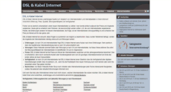Desktop Screenshot of dsl-kabelinternet.de